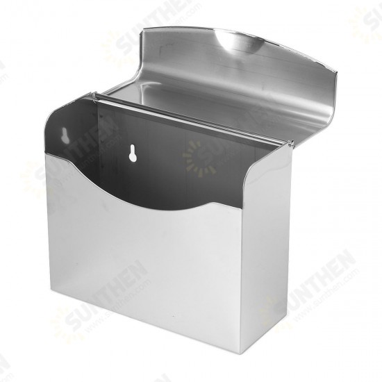 Stainless Steel Towel Dispenser Toilet Paper Holder Kitchen Bath Shelf Holder