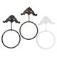 Stainless Steel Wall Mounted Bathroom Toilet Hand Towel Ring Holder