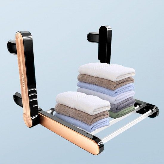 Sterilization Heating Household Intelligent Induction disinfection Towel Rack UV Electric Heating Constant Temperature Drying Rack Punch-free Towel Rack