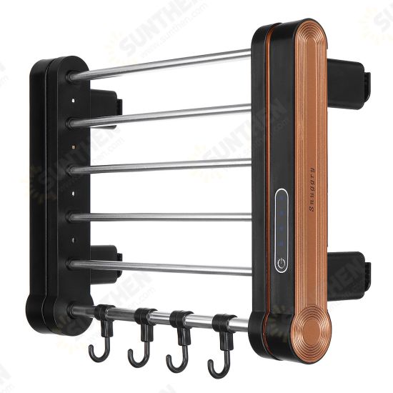 Sterilization Heating Household Intelligent Induction disinfection Towel Rack UV Electric Heating Constant Temperature Drying Rack Punch-free Towel Rack