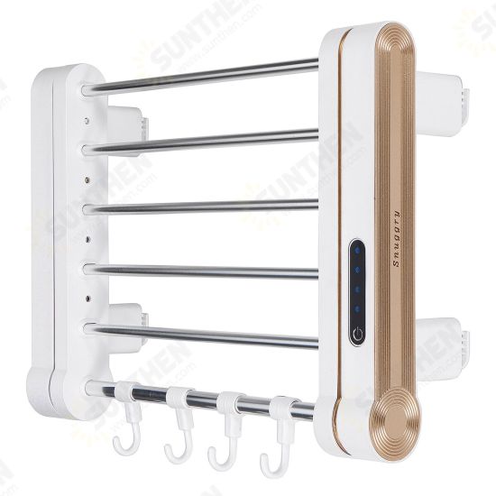 Sterilization Heating Household Intelligent Induction disinfection Towel Rack UV Electric Heating Constant Temperature Drying Rack Punch-free Towel Rack