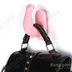 Strong Arm Shape Double Suckers Hanger Hook Home Supplies Holder Strong Arm Shape Double Suckers Hanger Hook Home Supplies Holder