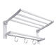 Towel Holder Aluminum Bath Kitchen Hanger Set Holder Bar Rail Towel Rack