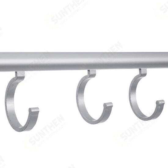 Towel Holder Aluminum Bath Kitchen Hanger Set Holder Bar Rail Towel Rack