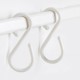 U 10Pcs S Shape Double Hooks White Clothes Hanger For Bathroom Kitchen Bedroom from Xiaomi Youpin