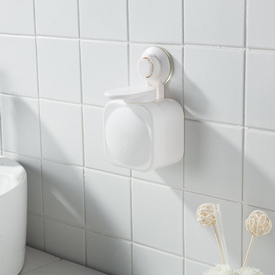 Wall-mounted Soap Dispenser Liquid Shampoo Lotion Hand-pushed Dispenser Bathroom Hand Washer