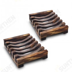 10.8x8x2.5cm Wooden Handmade Bathroom Soap Dish Sink Sponge Holder Sundries Rack 10.8x8x2.5cm Wooden Handmade Bathroom Soap Dish Sink Sponge Holder Sundries Rack