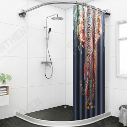 180x180CM Africa Elephant Shower Curtain Waterproof Durable Shower Curtain 180x180CM Africa Elephant Shower Curtain Waterproof Durable Shower Curtain