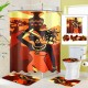 180x180CM African Women Waterproof Shower Curtain Set with Rugs Non-Slip Bathroom Mat Toilet Rug Bath Mat Set