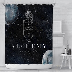 180x180cm Waterproof Shower Curtain Star Shower Curtain Digital Printing Polyester Shower Curtain for Bathroom Decor 180x180cm Waterproof Shower Curtain Star Shower Curtain Digital Printing Polyester Shower Curtain for Bathroom Decor