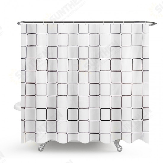 240x200CM Big Cube Shower Curtain Waterproof Mildewproof Easy to Clean Shower Curtain