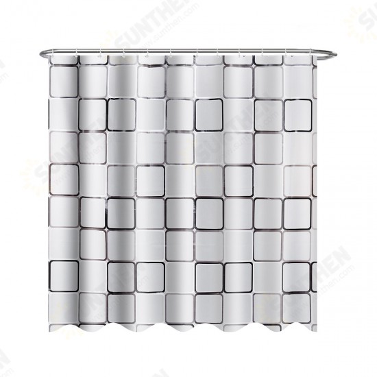 240x200CM Big Cube Shower Curtain Waterproof Mildewproof Easy to Clean Shower Curtain