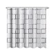 240x200CM Big Cube Shower Curtain Waterproof Mildewproof Easy to Clean Shower Curtain