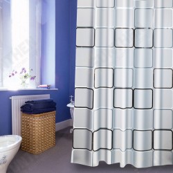 240x200CM Big Cube Shower Curtain Waterproof Mildewproof Easy to Clean Shower Curtain 240x200CM Big Cube Shower Curtain Waterproof Mildewproof Easy to Clean Shower Curtain