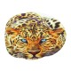 3PCS Leopard Panttern Home Bathroom Anti-slip Carpet Pad Rug Toilet Seat Covers Mat Set