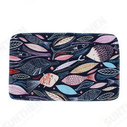 45*75cm Bathroom Shower Bath Mat Non Slip Back Carpet Mat Toilet Rug Leaves Design 45*75cm Bathroom Shower Bath Mat Non Slip Back Carpet Mat Toilet Rug Leaves Design