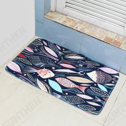 45*75cm Bathroom Shower Bath Mat Non Slip Back Carpet Mat Toilet Rug Leaves Design 45*75cm Bathroom Shower Bath Mat Non Slip Back Carpet Mat Toilet Rug Leaves Design