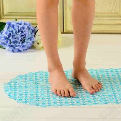 45x37cm PVC Anti Slip Floor Mat Bathroom Transparent Carpet With Strong Suction Cup 45x37cm PVC Anti Slip Floor Mat Bathroom Transparent Carpet With Strong Suction Cup