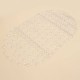 45x37cm PVC Anti Slip Floor Mat Bathroom Transparent Carpet With Strong Suction Cup