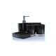 5Pcs Bathroom Accessories Set Cup Toothbrush Holder Soap Dish Dispenser Bottle Washroom Accessories