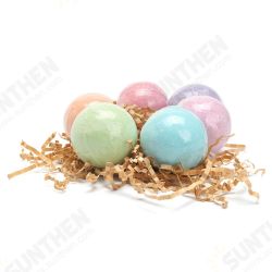 6PCS Mild East Gold Bath Salt Balls Premium Type Colorful Big Bath Balls