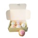 6PCS Mild East Gold Bath Salt Balls Premium Type Colorful Big Bath Balls