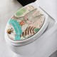 Carpet Absorbent Non-Slip Pedestal Rug Lid Bathroom Toilet Cover Bath Mat New Cut Cartoon Rabbit