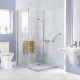 Flexible TPE Water Retaining Strip Bathroom Wet Dry Separation Shower Barrier Strip Sanitary Partition Water Strip
