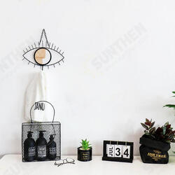 Modern Wall Hanging Simple Wrought Iron Hook Mirror Room Ornament Home Decorations