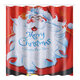 Santa Claus Christmas Shower Curtain Waterproof Polyester Fabric Bath Curtain Set