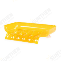Waterfall Shape Colorful Shower Soap Dish Bathroom Accessories Tray Drain Holder Soap Case Candy Color Soap Box Waterfall Shape Colorful Shower Soap Dish Bathroom Accessories Tray Drain Holder Soap Case Candy Color Soap Box