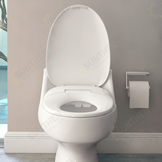 Whale Spout Washing Intelligent Temperature APP Smart Toilet Cover Seat with LED Night Light