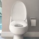 Whale Spout Washing Intelligent Temperature APP Smart Toilet Cover Seat with LED Night Light