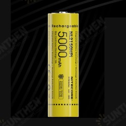 1Pcs NL2150HPi 21700 Li-ion Battery 5000mAh 15A Type-C USB Charging Rechargeable Battery For Flashlights E Cigs Home Tools Electric Bike 1Pcs NL2150HPi 21700 Li-ion Battery 5000mAh 15A Type-C USB Charging Rechargeable Battery For Flashlights E Cigs Home Tools Electric Bike