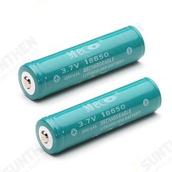 2PCS 3.7v 4000mAh Protected Rechargeable 18650 Li-ion Battery