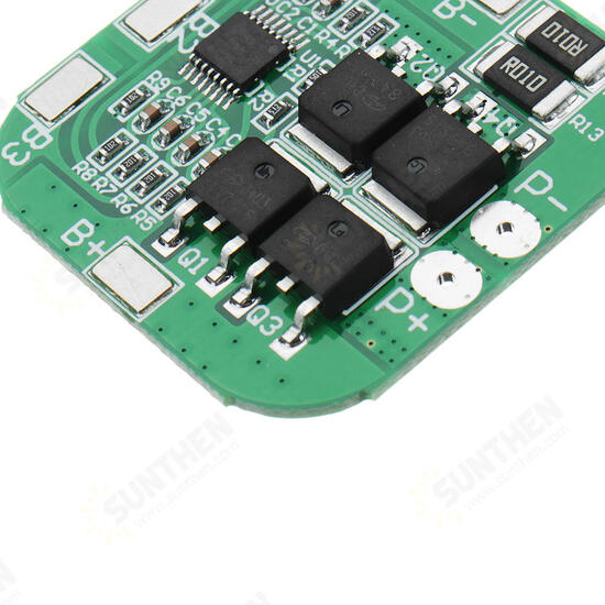 10pcs DC 14.8V / 16.8V 20A 4S Lithium Battery Protection Board BMS PCM Module For 18650 Lithium LicoO2 / Limn2O4 Short Circuit Protection