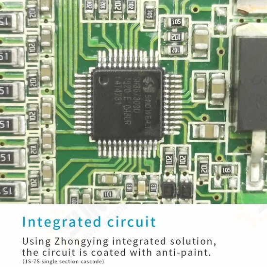 13S 48V Lithium Battery 3.7V Power Protection Board 15A -180A with Temperature Protection Equalization Function Overcurrent Protection BMS Battery Protection Board