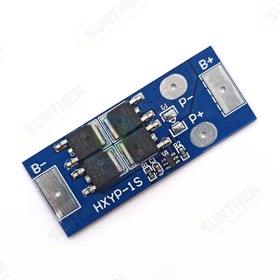 1S 18650 3.7V Lithium Battery Protection Board 4.2V Charging Voltage Short-circuit and Overcharge Protection