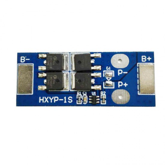 1S 18650 3.7V Lithium Battery Protection Board 4.2V Charging Voltage Short-circuit and Overcharge Protection