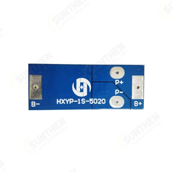 1S 18650 3.7V Lithium Battery Protection Board 4.2V Charging Voltage Short-circuit and Overcharge Protection