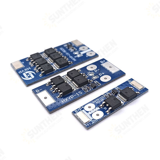 1S 18650 3.7V Lithium Battery Protection Board 4.2V Charging Voltage Short-circuit and Overcharge Protection