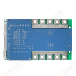 24S 24 Series Lithium Iron 72V 50A Electric Vehicle Trike Motorcycle Lithium Battery Protection Plate BMS with Port Balanced for 3.2V Battery 24S 24 Series Lithium Iron 72V 50A Electric Vehicle Trike Motorcycle Lithium Battery Protection Plate BMS with Port Balanced for 3.2V Battery