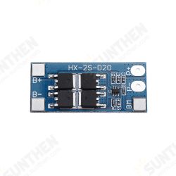 2S 10A 7.4V 8.4V 18650 Lithium Battery Protection Board Balanced Function Overcharged Protection 2S 10A 7.4V 8.4V 18650 Lithium Battery Protection Board Balanced Function Overcharged Protection