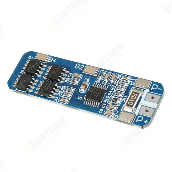 3S 12V 18650 Lithium Battery Protection Board 11.1V 12.6V 10A Anti-overcharge and Overdischarge Overcurrent Protection