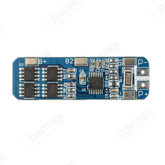 3S 12V 18650 Lithium Battery Protection Board 11.1V 12.6V 10A Anti-overcharge and Overdischarge Overcurrent Protection