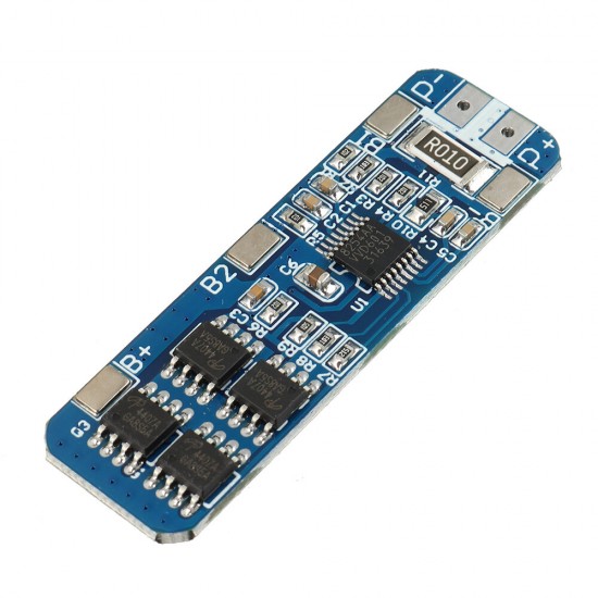 3S 12V 18650 Lithium Battery Protection Board 11.1V 12.6V 10A Anti-overcharge and Overdischarge Overcurrent Protection