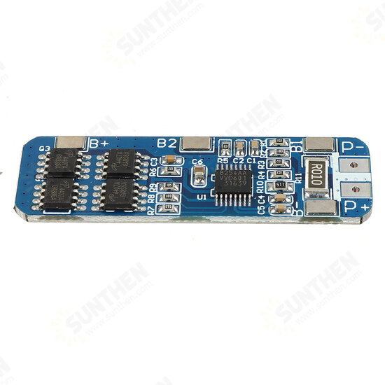 3S 12V 18650 Lithium Battery Protection Board 11.1V 12.6V 10A Anti-overcharge and Overdischarge Overcurrent Protection