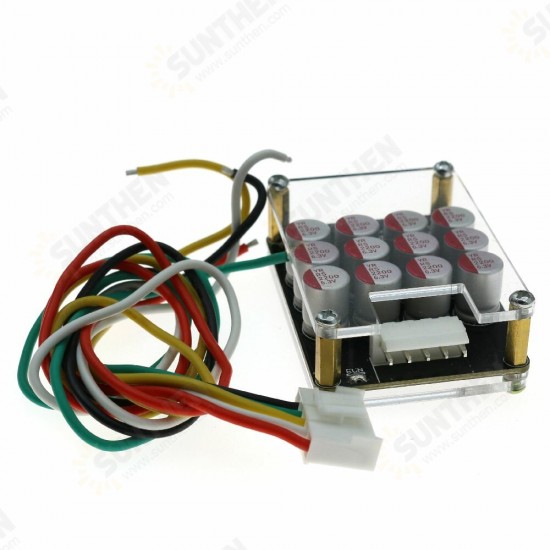 3S 4S 5A BMS Active Balancer Board Li-ion Lifepo4 LTO Battery Capacitor Equalizer Power Transfer with Protective Case