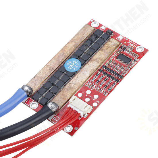 3S 4S 5S 3.2V 120A LiFePO4 Lithium Iron Phosphate Lithium Battery Protection Board for Marine Car Startup Copper with Wire Version