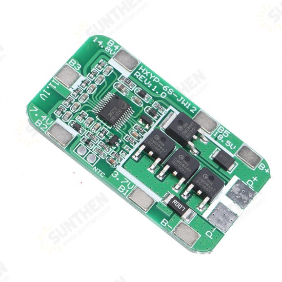 3pcs 6S 14A 22.2V 18650 Battery Protection Board for 18650 Li-ion Lithium Battery Cell Charger Protect Module PCB BMS